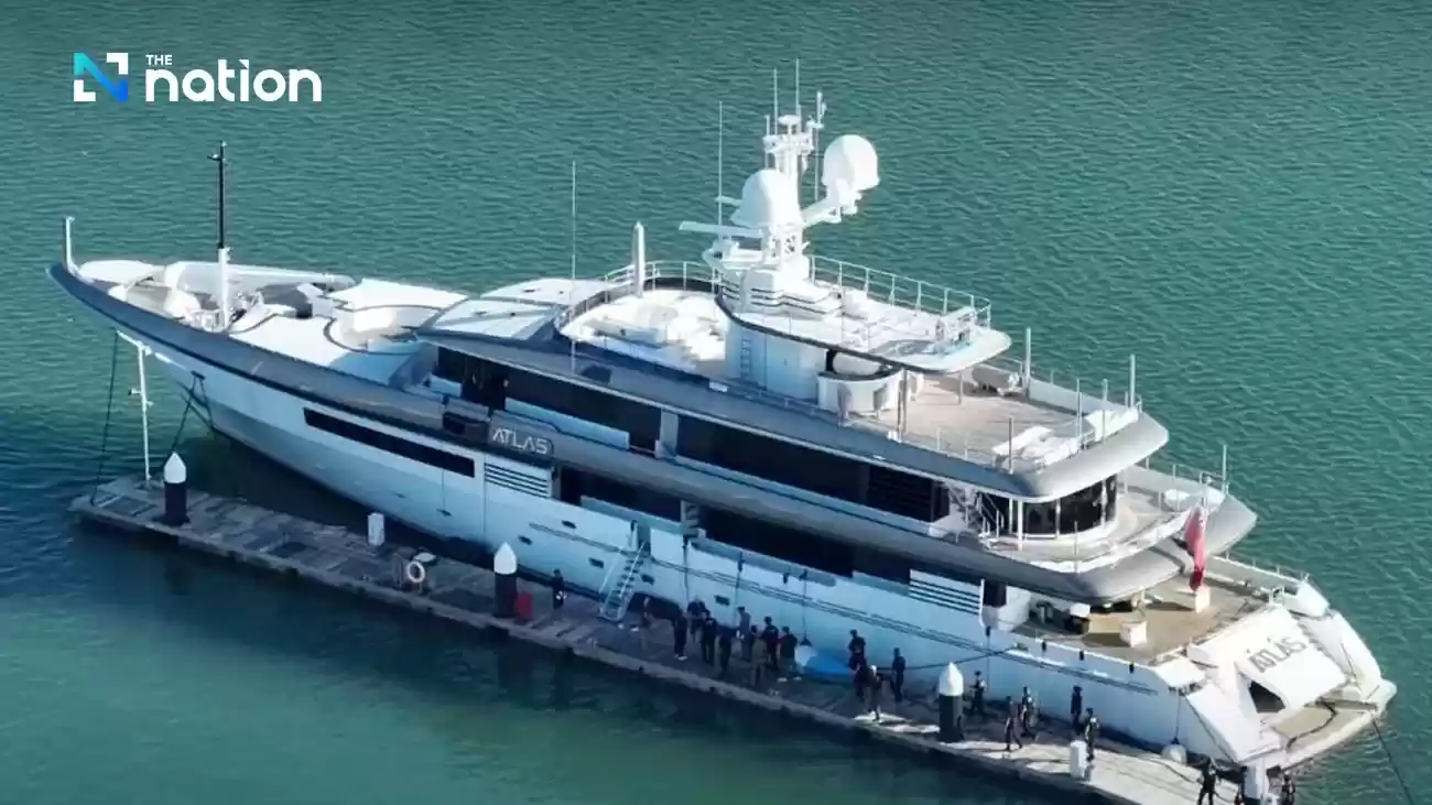 AMLO、国際詐欺師と関係のあるケイマン諸島船籍の11億バーツの豪華ヨットを押収