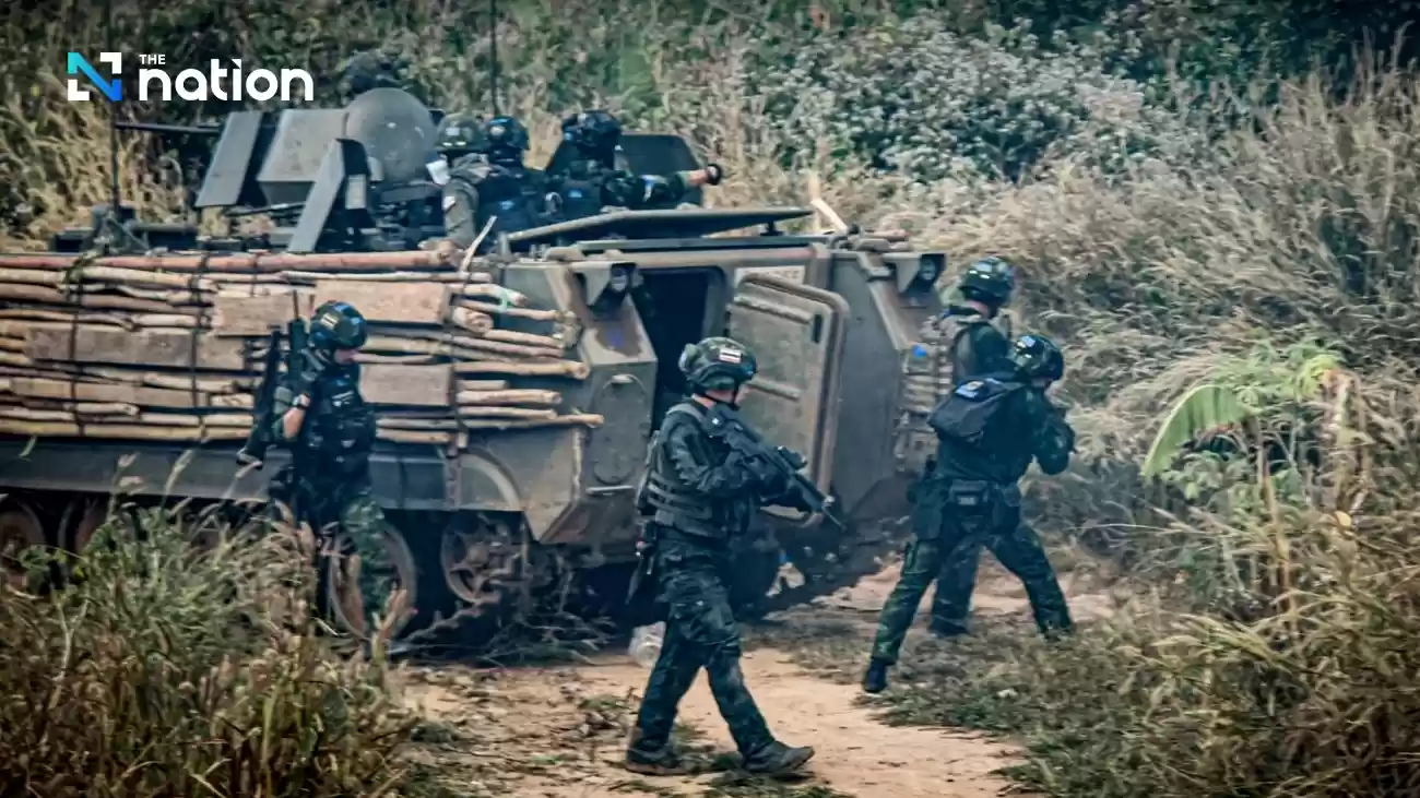 チョンアン・マタクワイにBM-21ロケット弾が着弾し衝突続く：第2軍管区