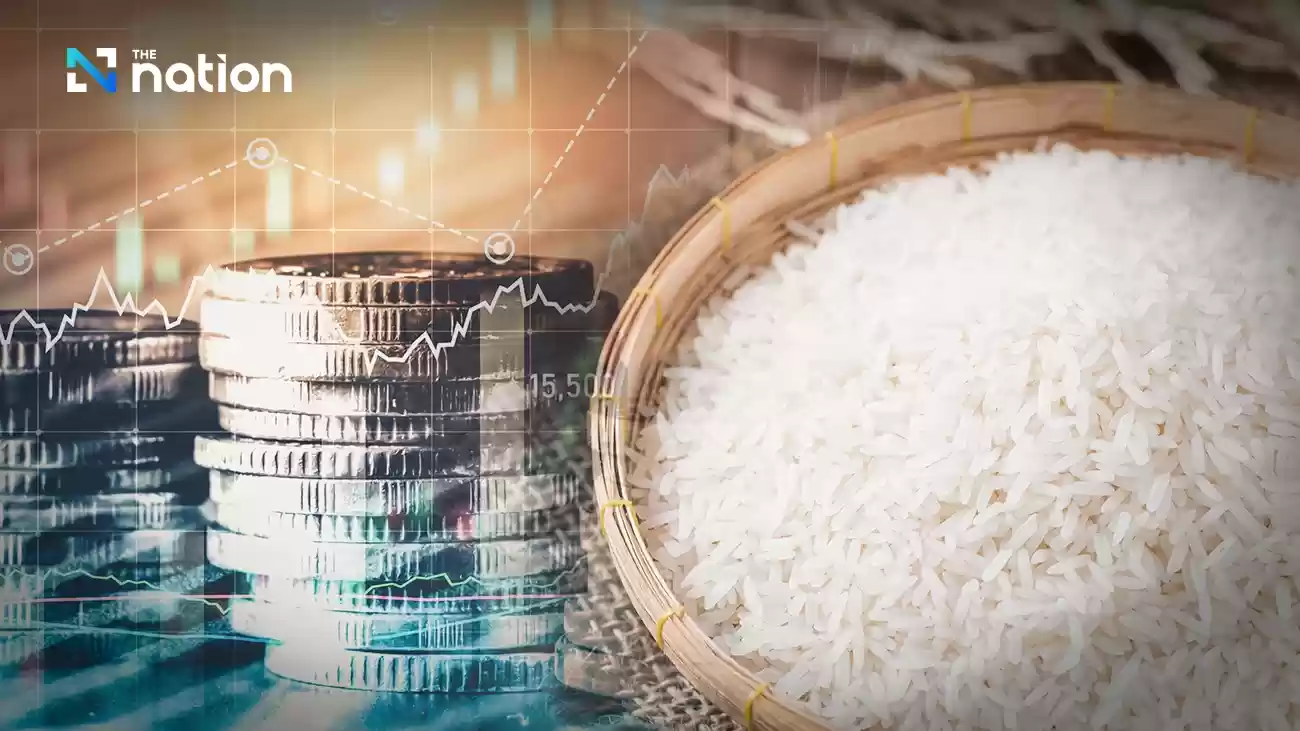 バーツ高で米価格が高騰し、米の輸出が圧迫される