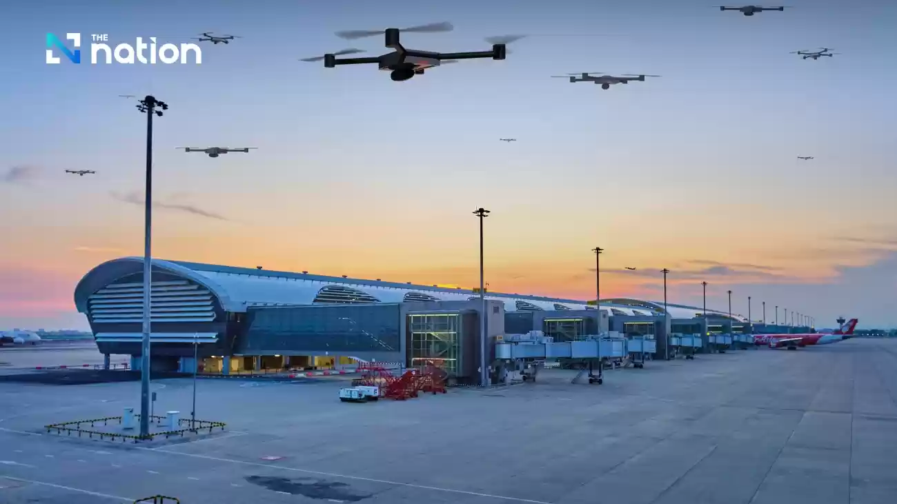 政府はスワンナプーム近郊でのドローン目撃情報を報告するよう国民に呼びかけている