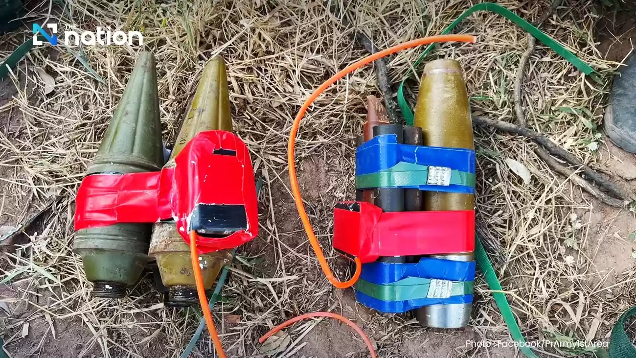 サケーオのバン・クロン・ペーンを奪還。カンボジア基地で生きた地雷発見